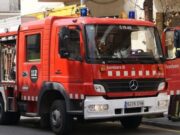 Ensurt nocturn a prop de Vilafranca: un incendi a la cuina obliga a actuar els Bombers a Llorenç del Penedès