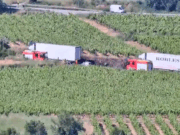 VÍDEO | Accident gravíssim a tocar de Vilafranca: tres ferits crítics en un xoc frontal a Sant Sadurní