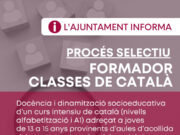 Oberta la selecció de formador per a classes de català a joves durant l’estiu a Vilafranca del Penedès