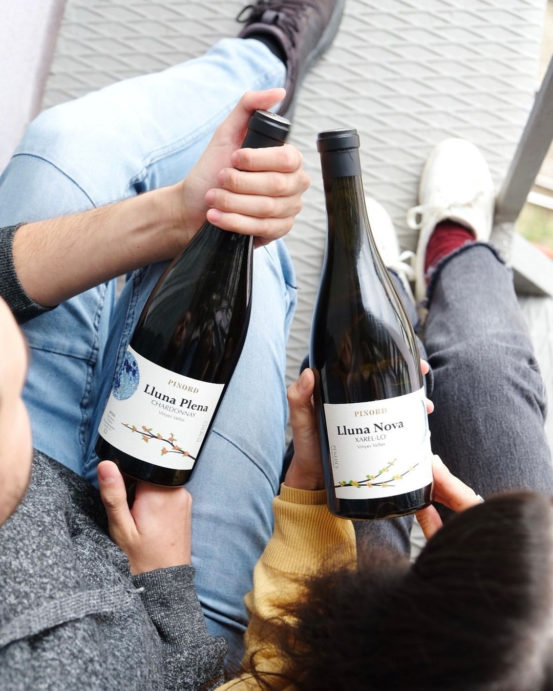 El vi Lluna Plena i Lluna Nova de Pinord. Foto: @pinordwinery
