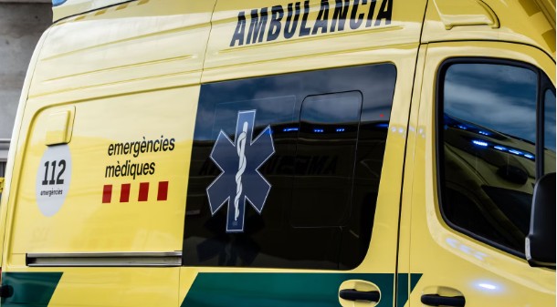 Una ambulancia del SEM Gala Espín